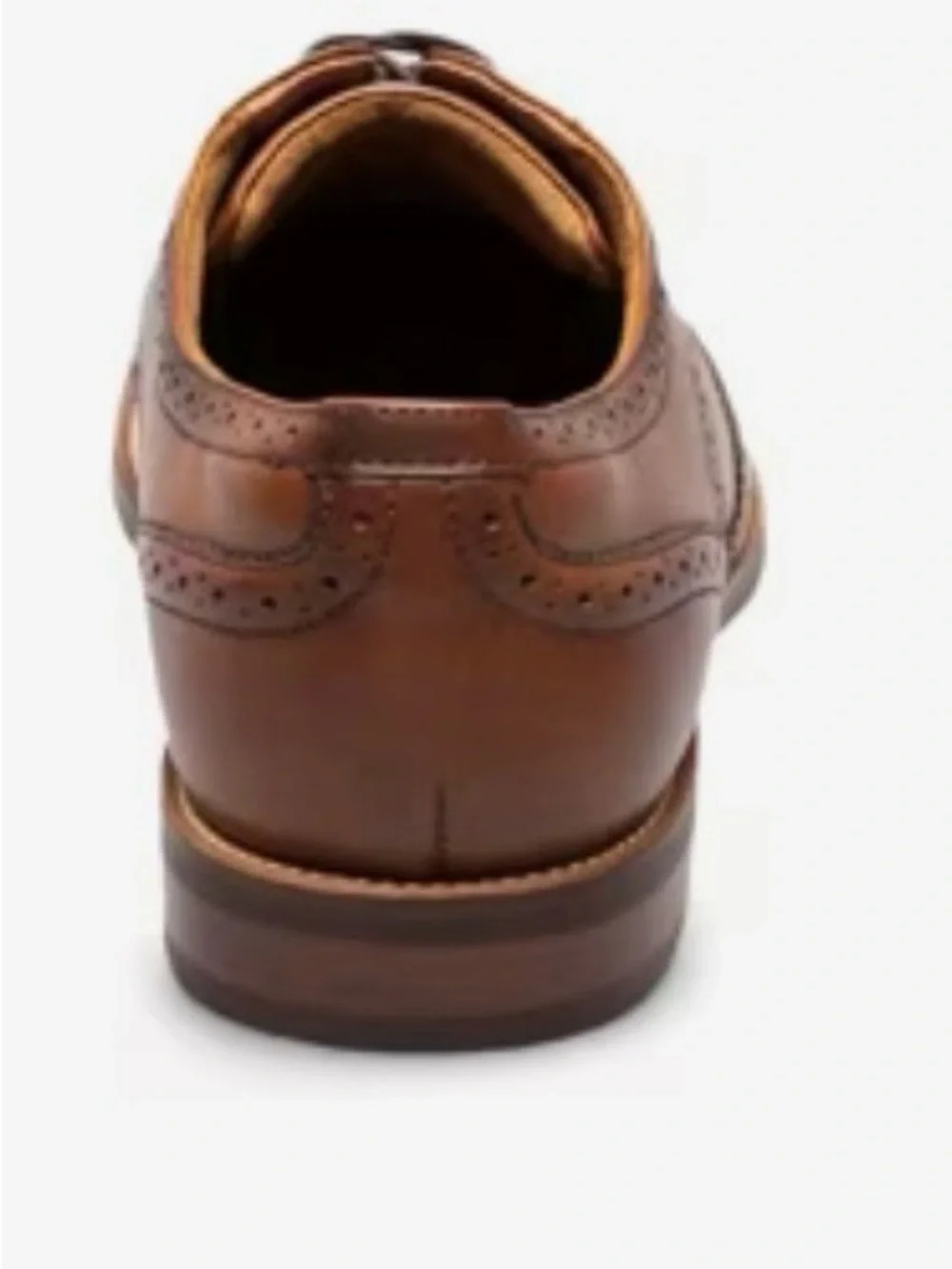 Florsheim Brown Leather Wingtip Derby